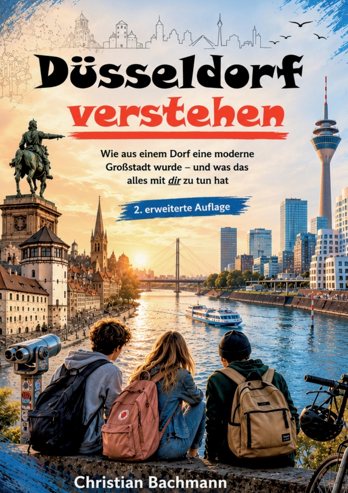 Düsseldorf verstehen: Wie aus einem Dorf eine moderne Großstadt wurde und was das mit dir zu tun hat cover