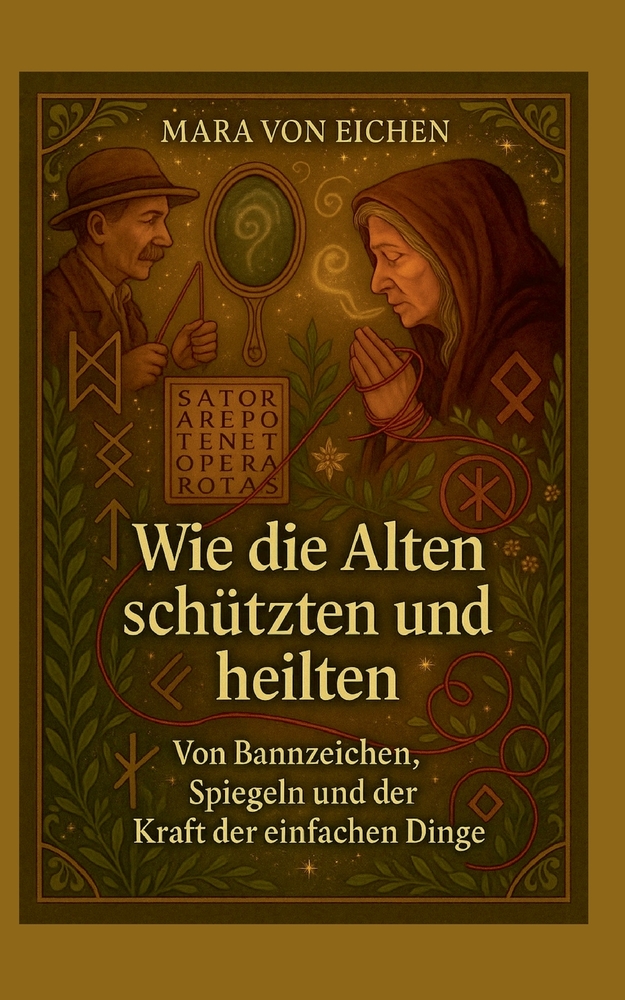 Wie die Alten schützten und heilten: von Bannzeichen, Spiegeln und der Kraft der einfachen Dinge cover