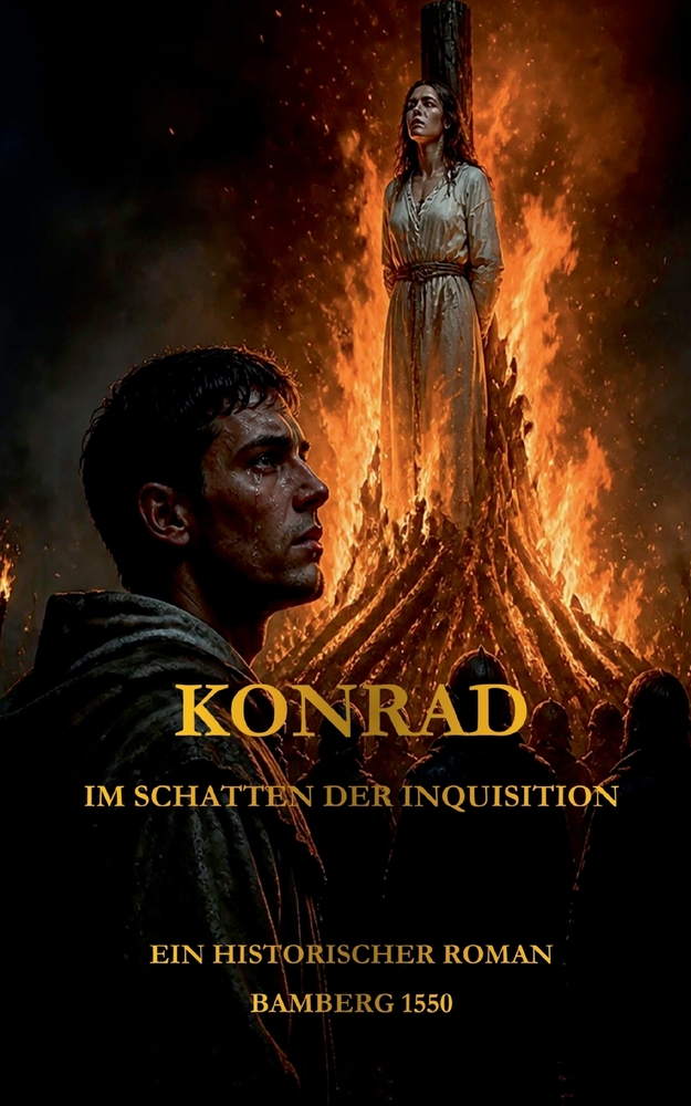 Konrad - Im Schatten der Inquisition: Ein historischer Roman - Bamberg anno 1550 cover