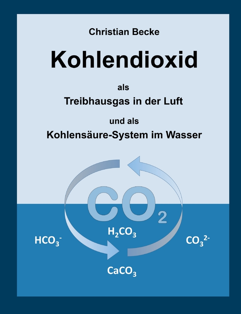 Kohlendioxid: CO2 als Treibhausgas in der Luft und als Kohlensäure-System im Wasser cover