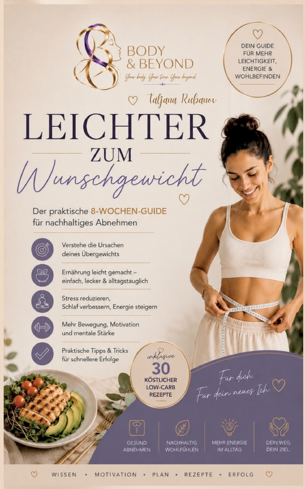 Leichter zum Wunschgewicht: 8 Wochen Guide cover