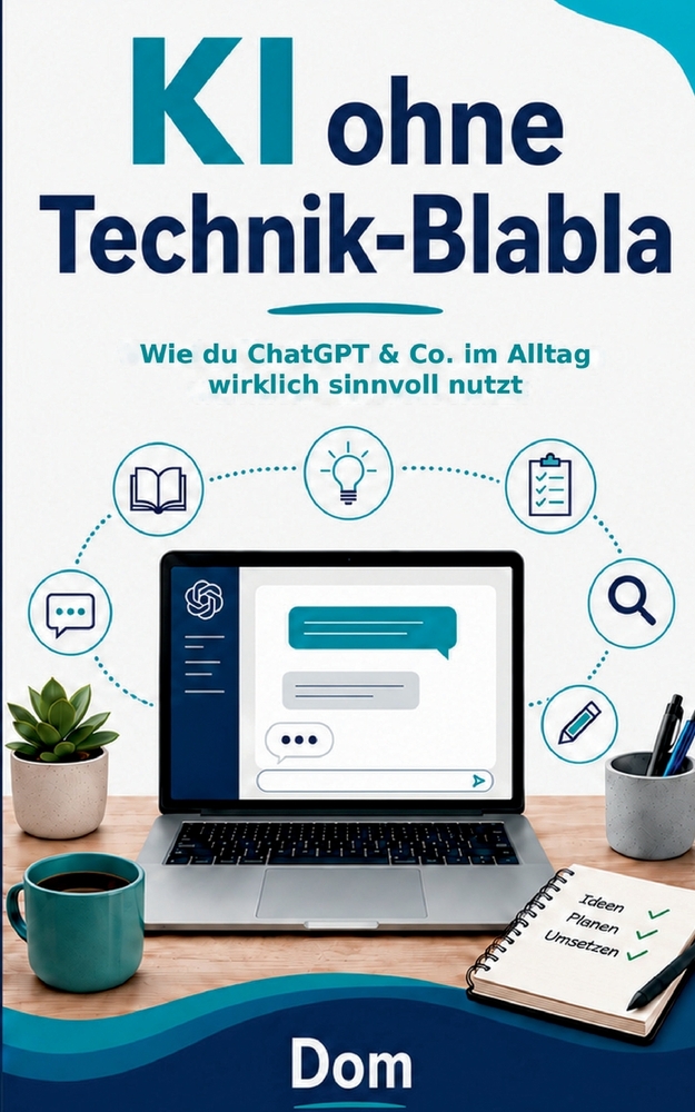 KI ohne Technik-Blabla: Wie du ChatGPT & Co. im Alltag wirklich sinnvoll nutzt cover