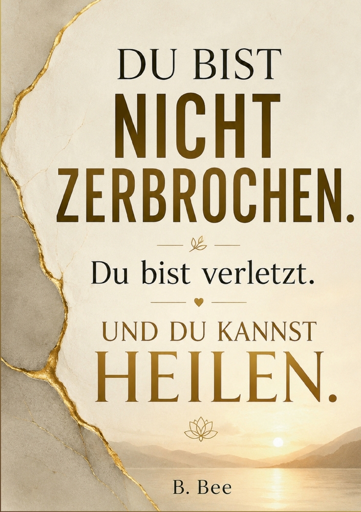 Du bist nicht zerbrochen. Du bist verletzt.: Und du kannst Heilen. cover