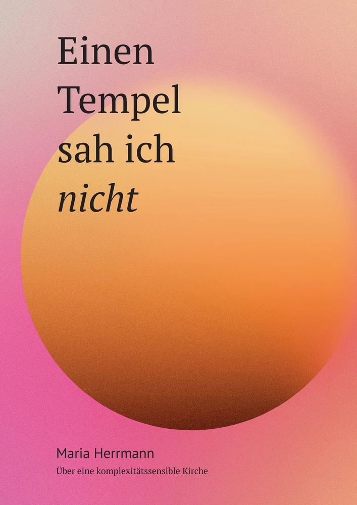 Einen Tempel sah ich nicht: Über eine komplexitätssensible Kirche cover