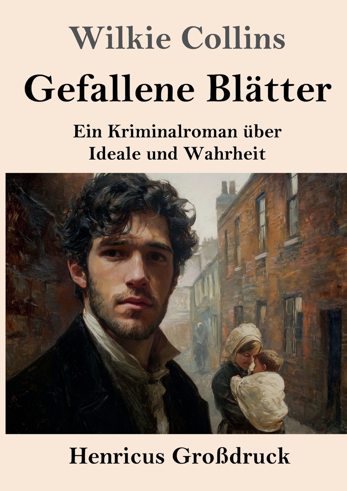 Gefallene Blätter (Großdruck): Ein Kriminalroman über Ideale und Wahrheit cover