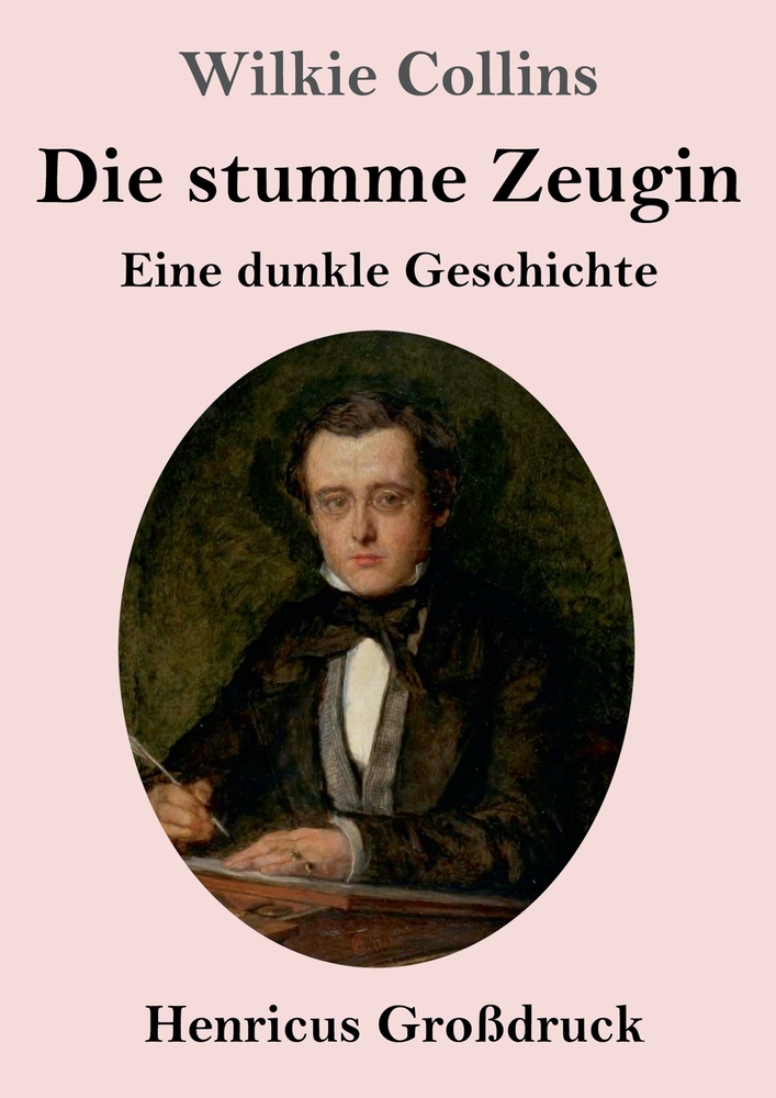 Die stumme Zeugin (Großdruck): Eine dunkle Geschichte cover