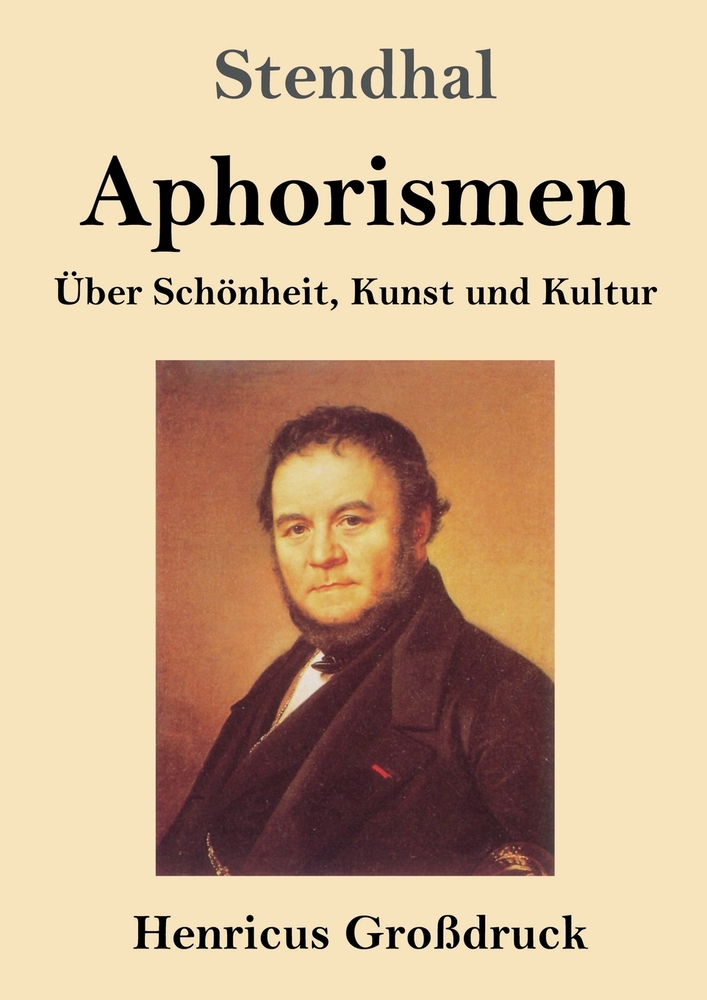Aphorismen (Großdruck): Über Schönheit, Kunst und Kultur cover