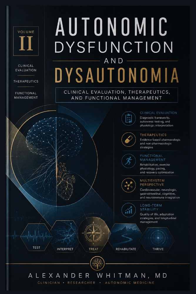 Autonomic Dysfunction and Dysautonomia: Volume I Foundations of Autonomic Regulation and Physiologic Failure cover