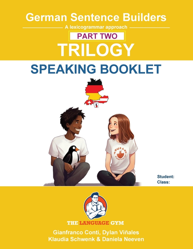 German Sentence Builders Trilogy Part 2 - A Speaking Booklet cover