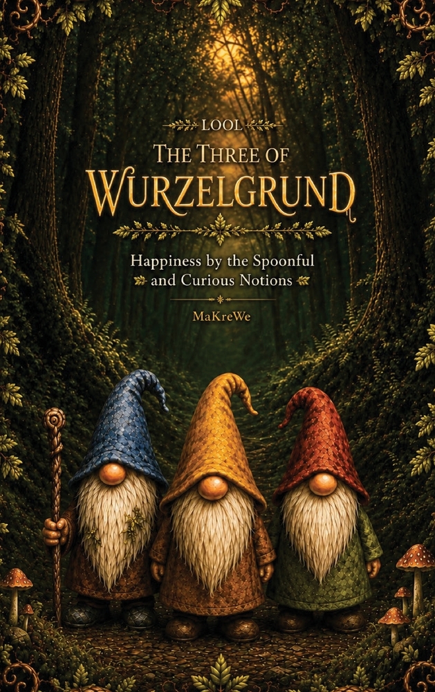 The Three of Wurzelgrund: Happiness by the Spoonful and Curious Notions cover
