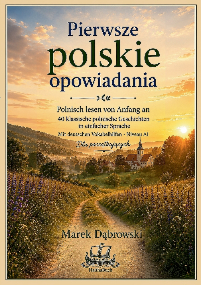 Pierwsze polskie opowiadania: Polnisch lesen von Anfang an 40 klassische polnische Geschichten in einfacher Sprache mit deutschen Vokabelhilfen cover