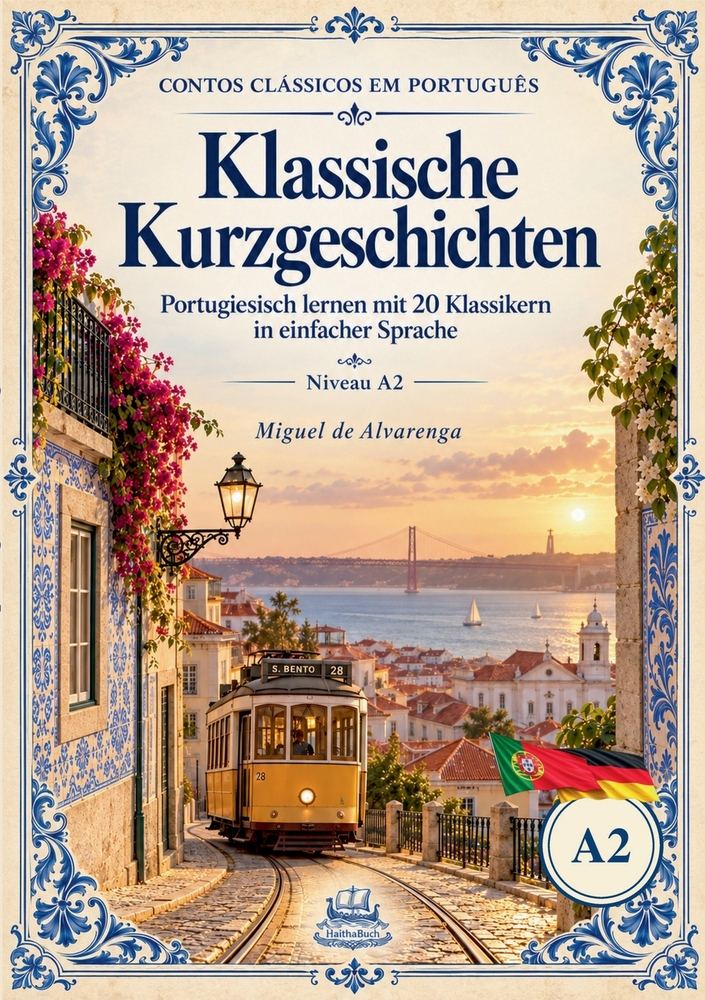 Contos Clássicos em Português Klassische Kurzgeschichten: Portugiesisch lernen mit 20 Klassikern in einfacher Sprache Niveau A2 cover