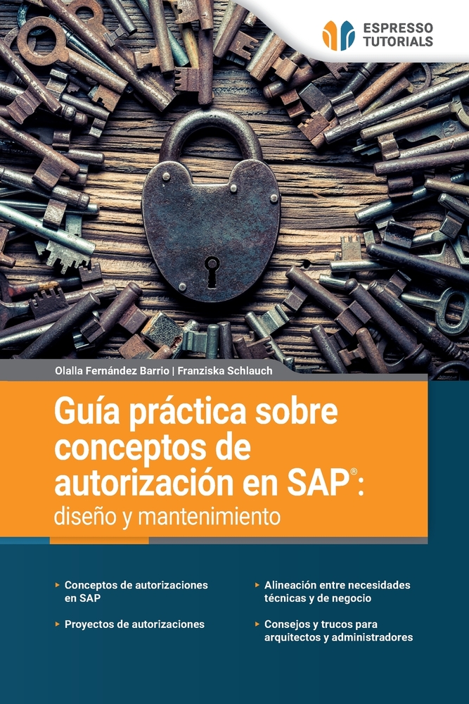 Guía práctica sobre conceptos de autorización en SAP - diseño y mantenimiento cover