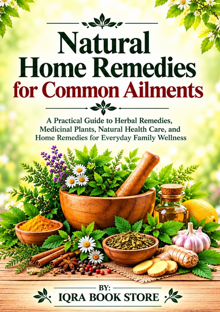 Natural Home Remedies for Common Ailments: A Practical Guide to Herbal Remedies, Medicinal Plants, Natural Health Care, and Home Remedies for Everyday cover