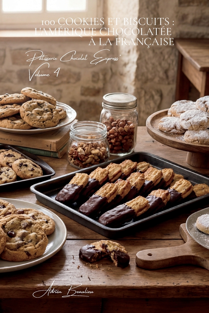 100 Cookies et Biscuits: l'Amérique chocolatée à la française cover