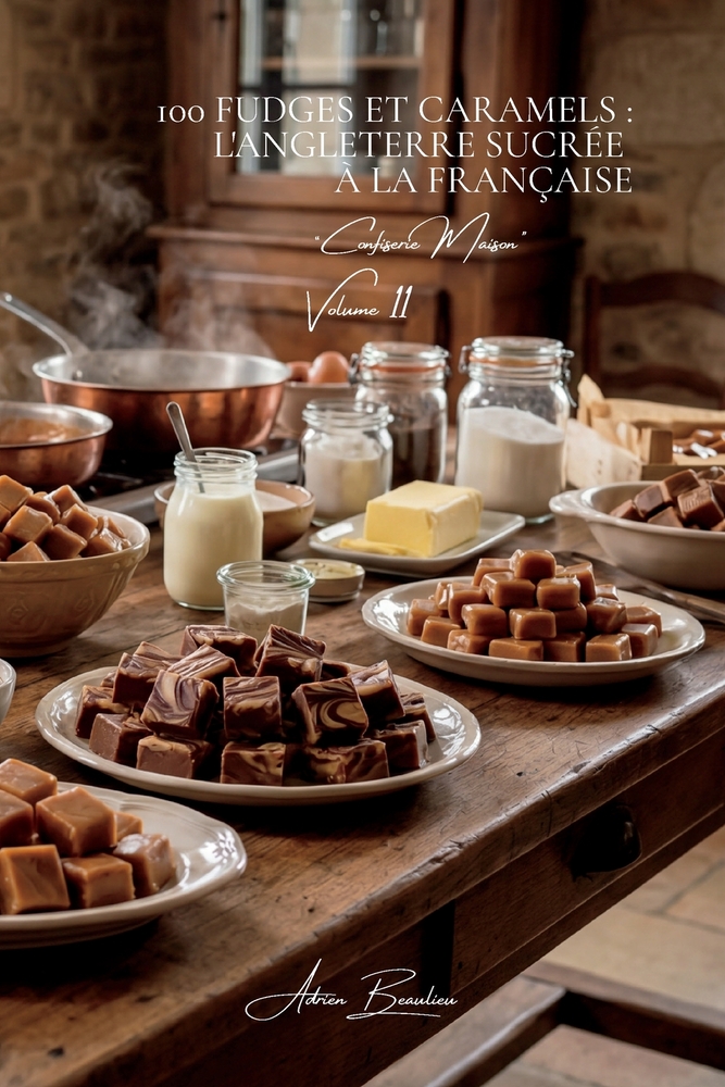 100 Fudges et Caramels: l'Angleterre sucrée à la française cover