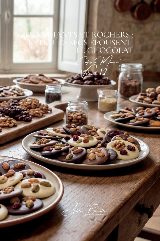 100 Mendiants et Rochers: les fruits secs épousent le chocolat cover