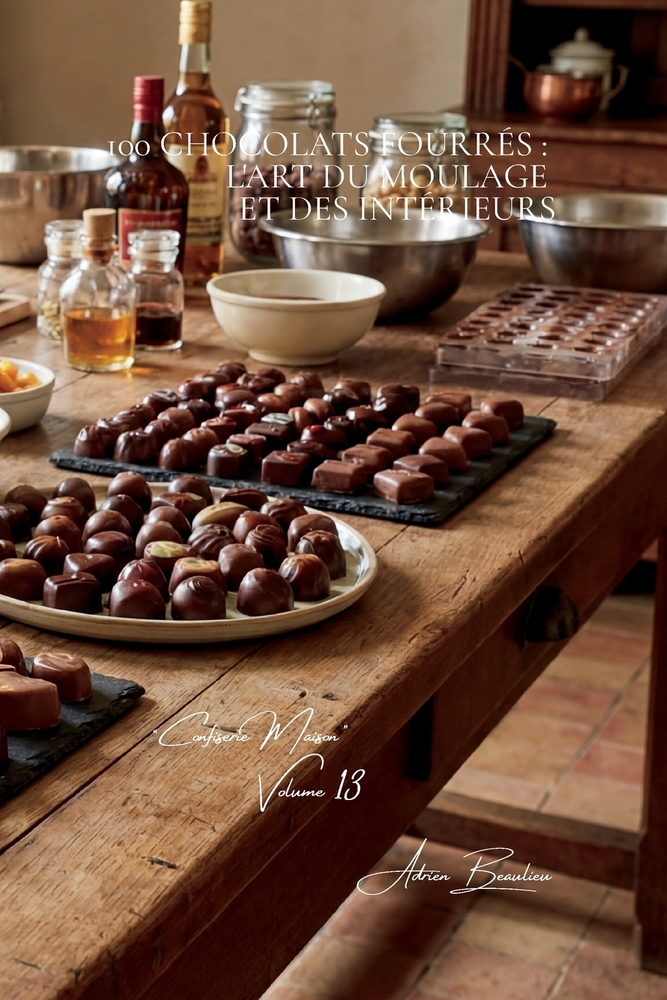 100 Chocolats Fourrés: l'art du moulage et des intérieurs cover