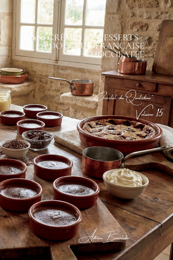 100 Crèmes et Desserts: la douceur française chocolatée cover
