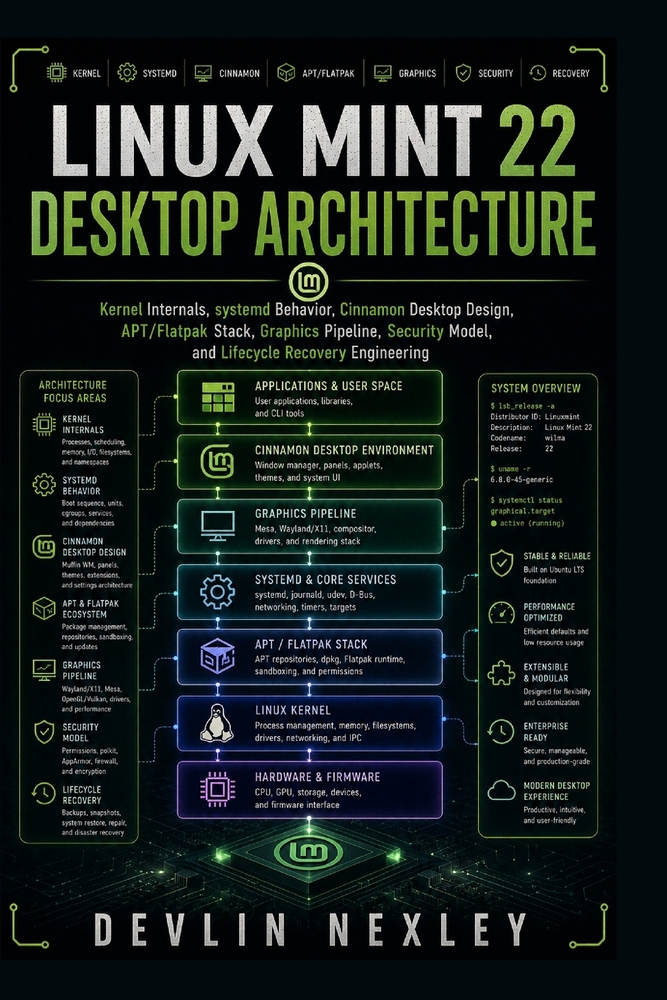 Linux Mint 22 Desktop Architecture cover