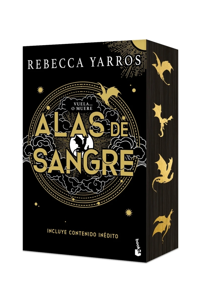 Alas de Sangre: Edición Especial Con Cantos Tintados. Incluye Contenido Inédito (de Bolsillo) / Fourth Wing: Special Edition with Sprayed Edges. Inclu cover