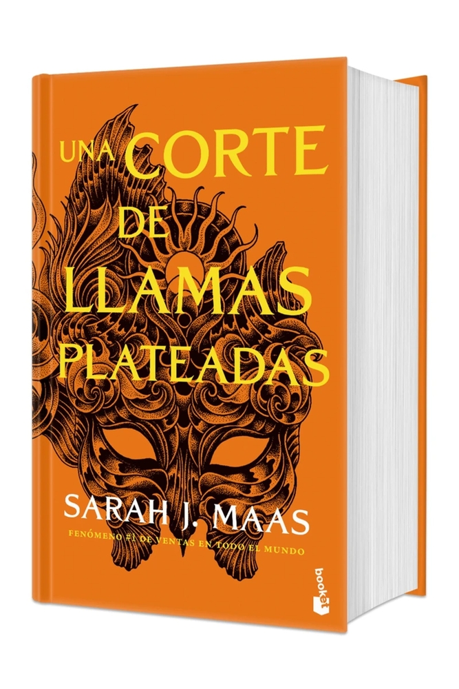 Una Corte de Llamas Plateadas. Edición Tapa Dura / A Court of Silver Flames cover