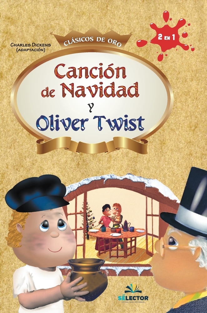 Canción de navidad y Oliver Twist cover