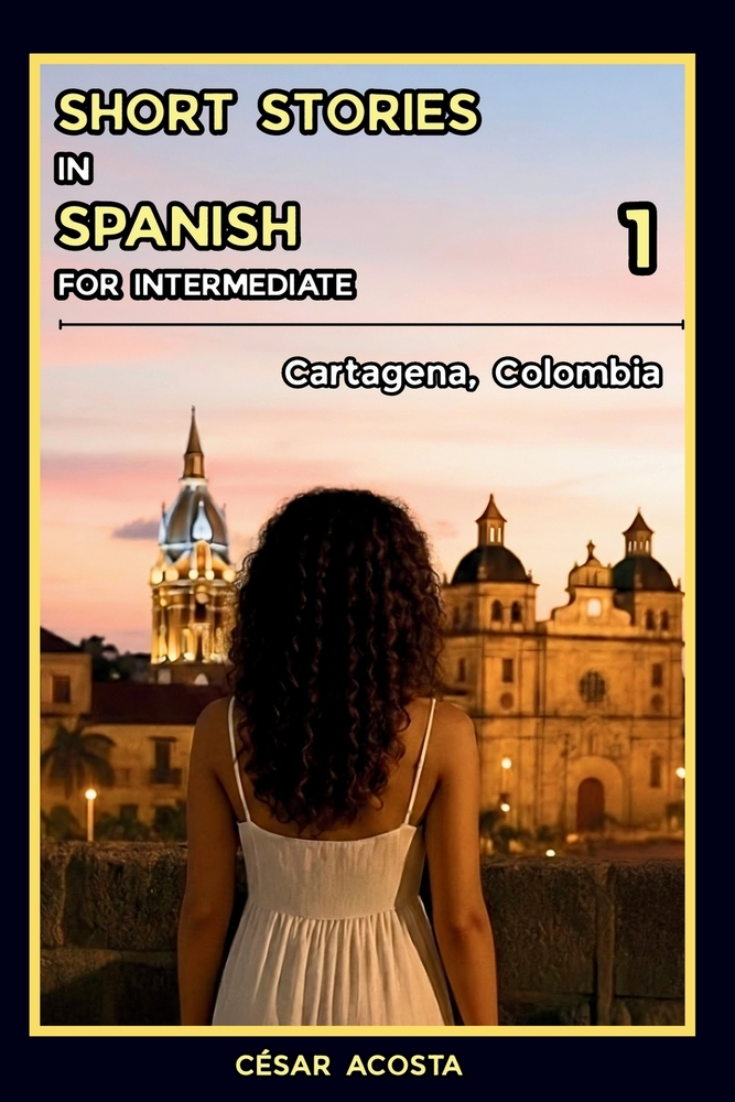 Short Stories in Spanish for Intermediate: Cartagena, Colombia cover