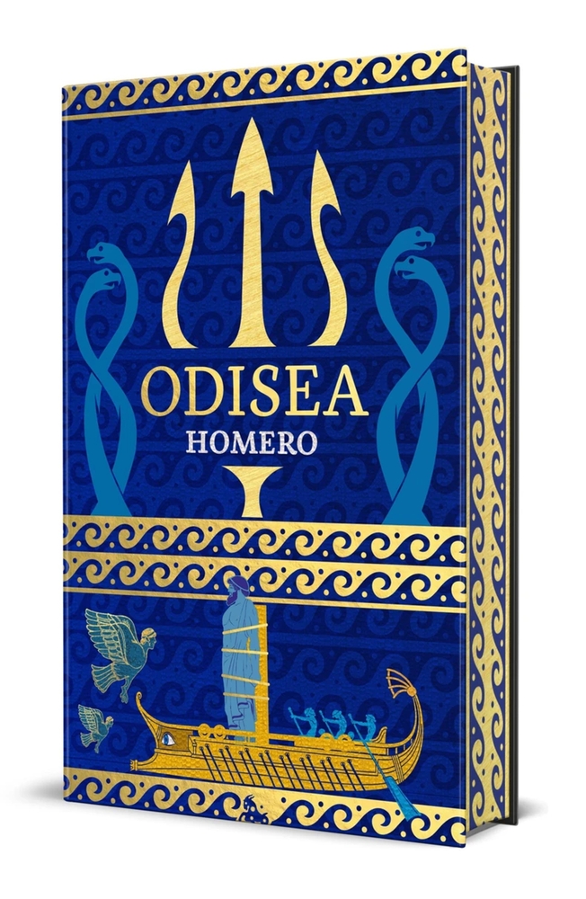 Odisea. Edición Limitada Con Cantos Decorados / The Odyssey. Limited Edition with Sprayed Edges cover