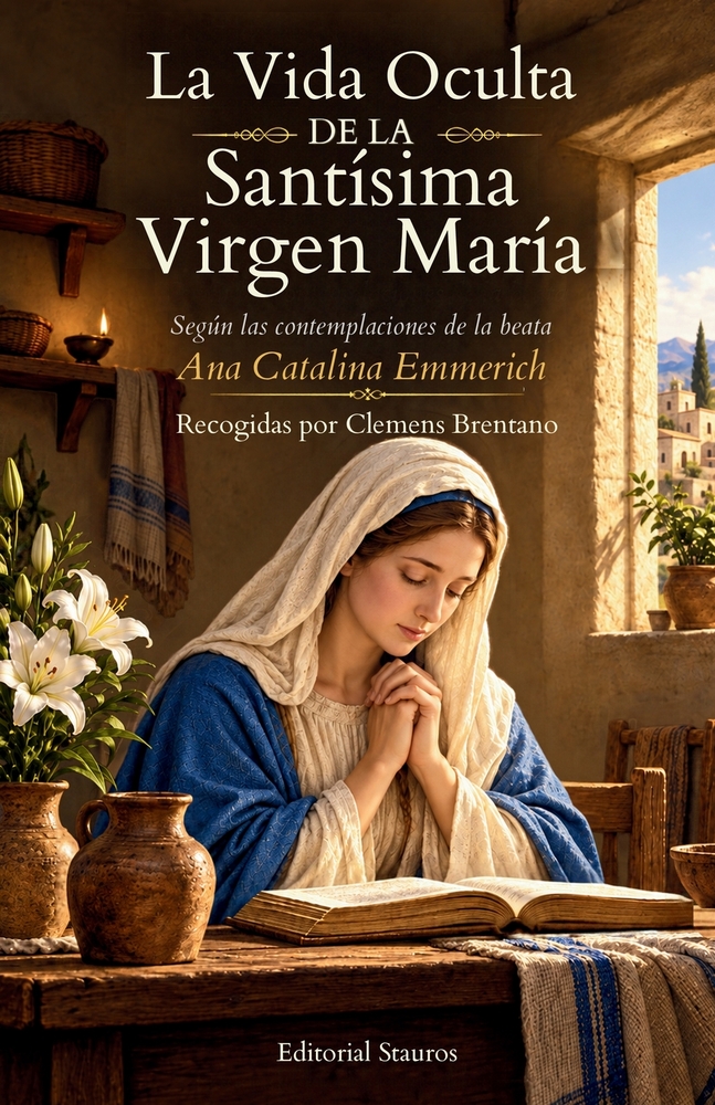La vida oculta de la Santísima Virgen María: Según las contemplaciones de la beata Ana Catalina Emmerich cover