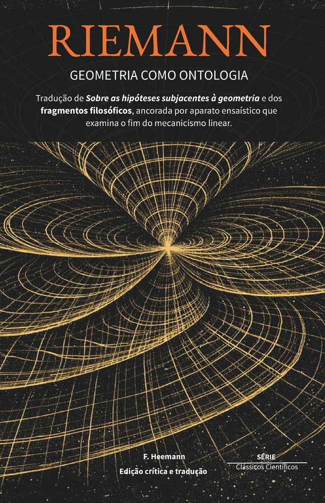 Riemann: Geometria como ontologia cover