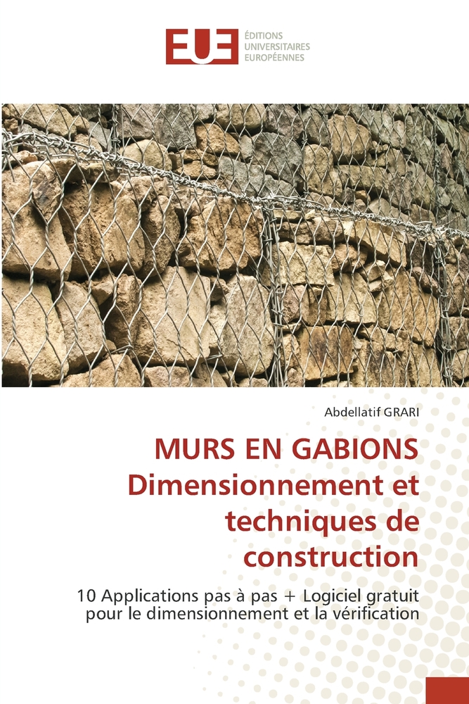 MURS EN GABIONS Dimensionnement et techniques de construction cover