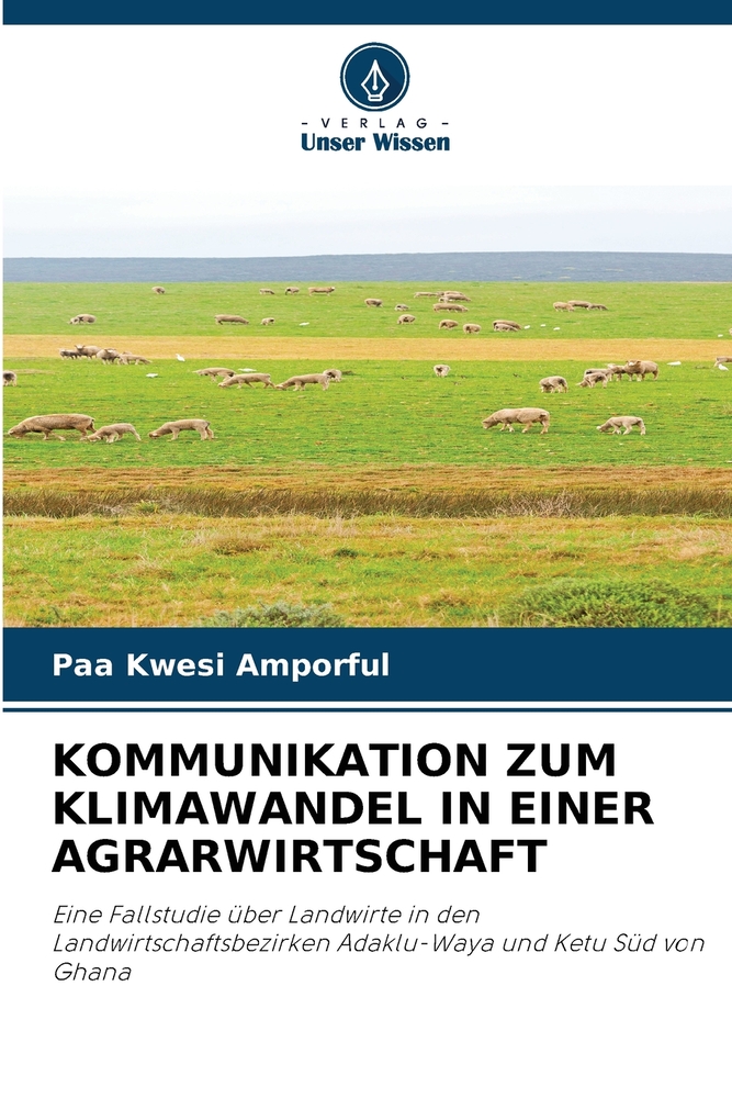 Kommunikation Zum Klimawandel in Einer Agrarwirtschaft cover