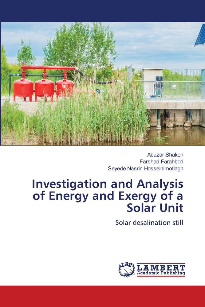 Investigation and Analysis of Energy and Exergy of a Solar Unit cover