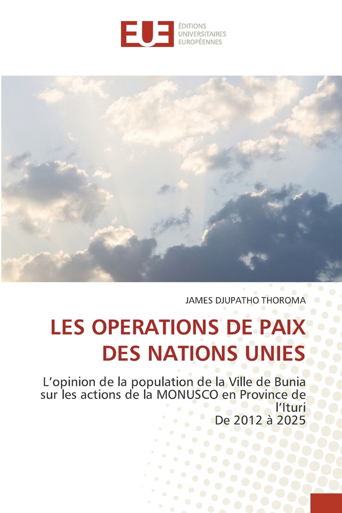 Les Operations de Paix Des Nations Unies cover