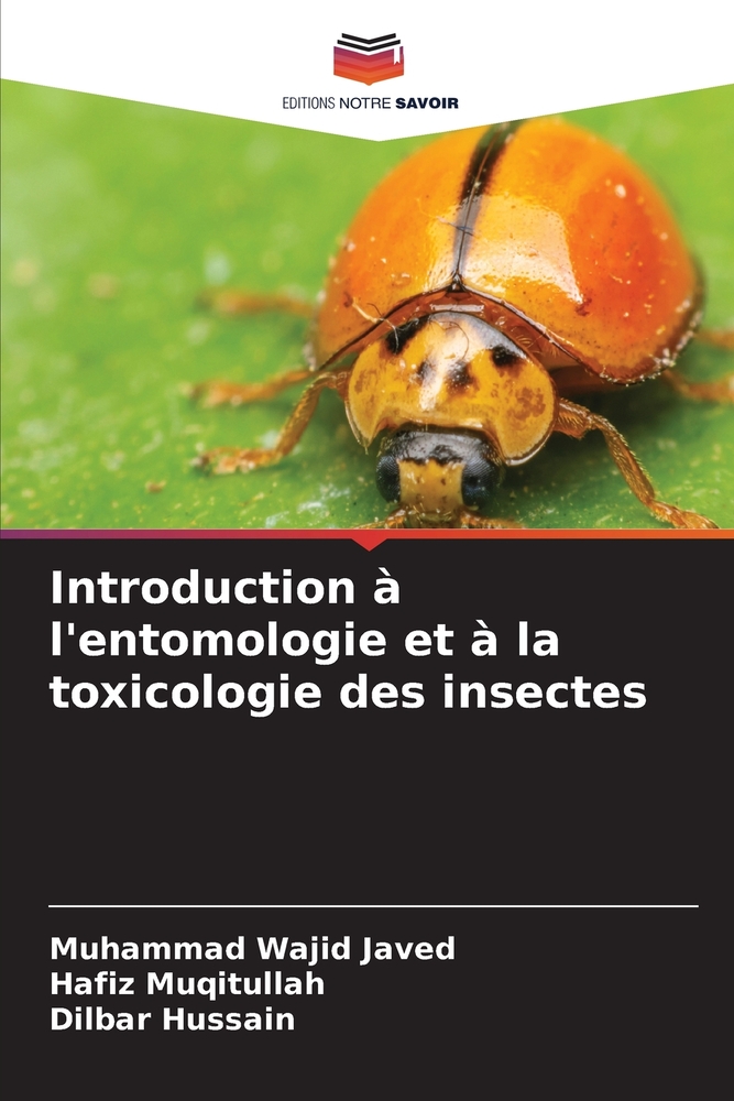 Introduction à l'entomologie et à la toxicologie des insectes cover