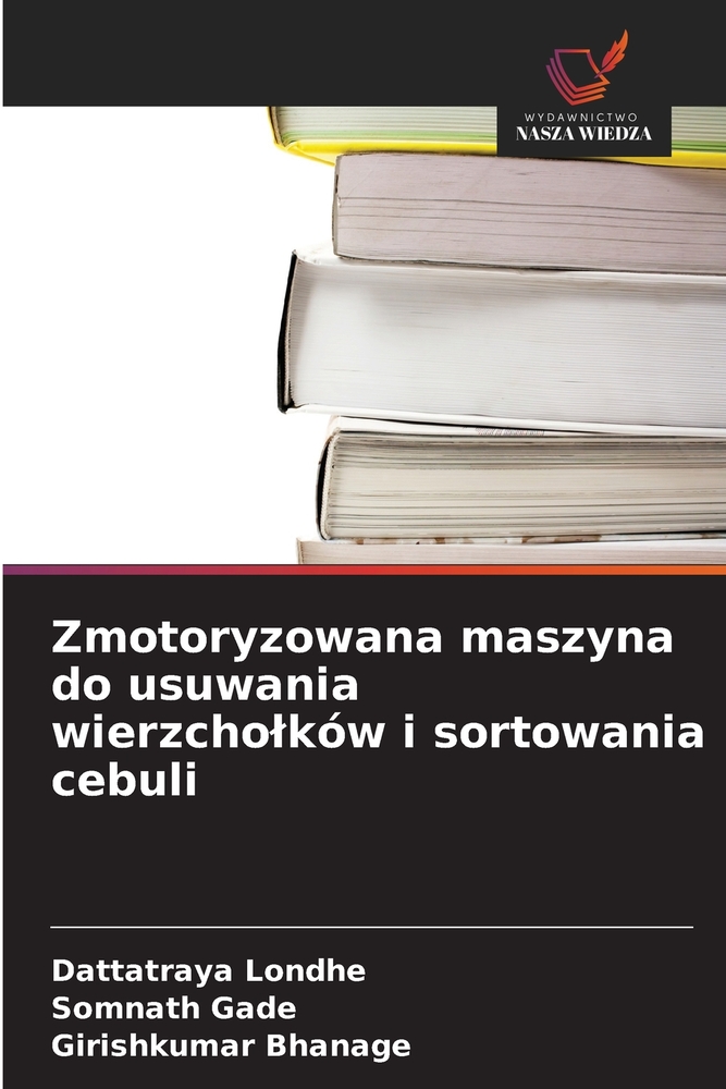 Zmotoryzowana maszyna do usuwania wierzcholków i sortowania cebuli cover