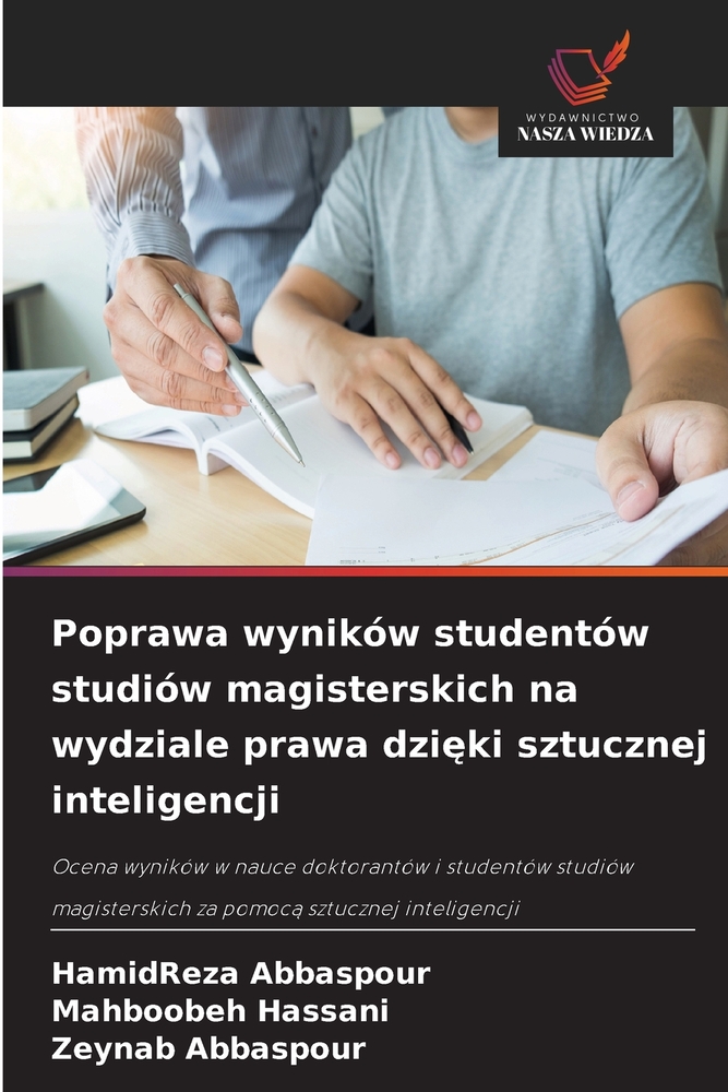 Poprawa wyników studentów studiów magisterskich na wydziale prawa dzięki sztucznej inteligencji cover