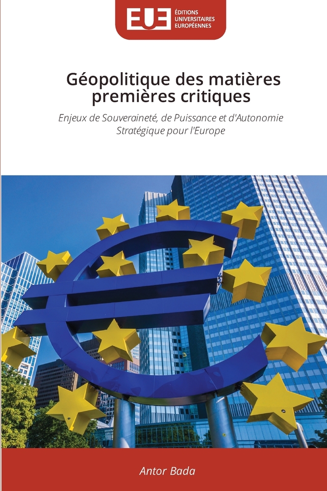 Géopolitique des matières premières critiques cover