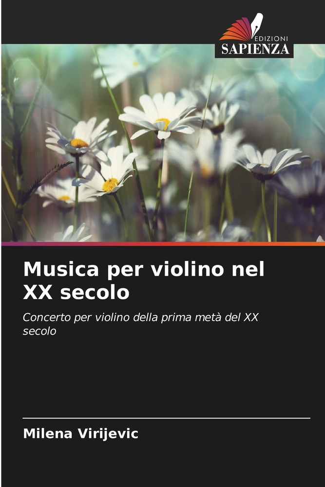 Musica per violino nel XX secolo cover