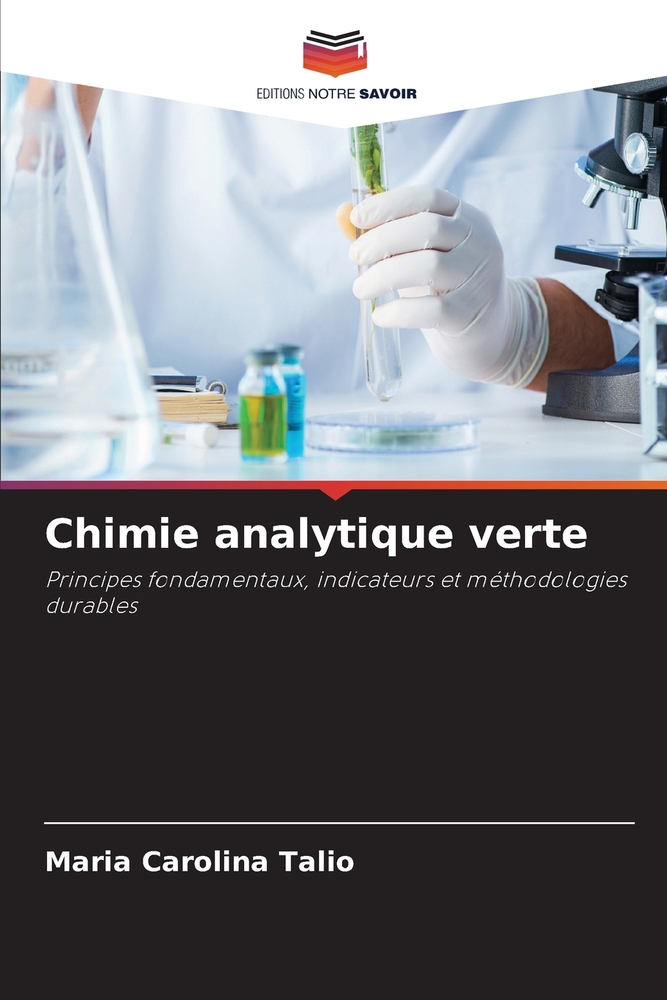 Chimie analytique verte cover