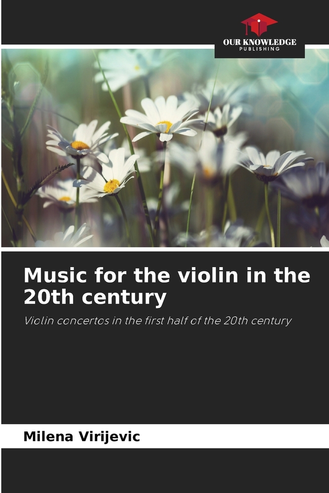 Music for the violin in the 20th century cover