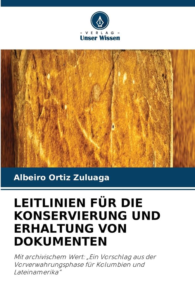 Leitlinien Für Die Konservierung Und Erhaltung Von Dokumenten cover