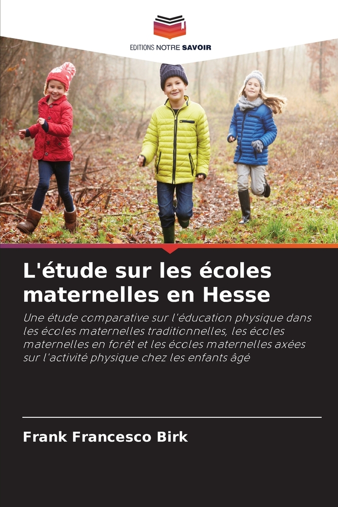 L'étude sur les écoles maternelles en Hesse cover