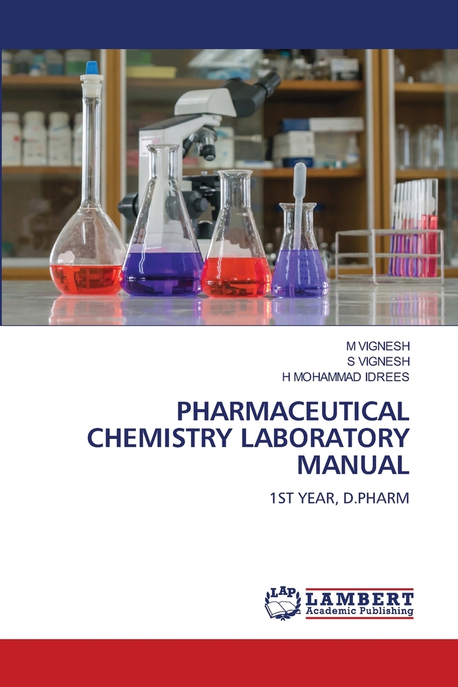 Pharmaceutical Chemistry Laboratory Manual cover