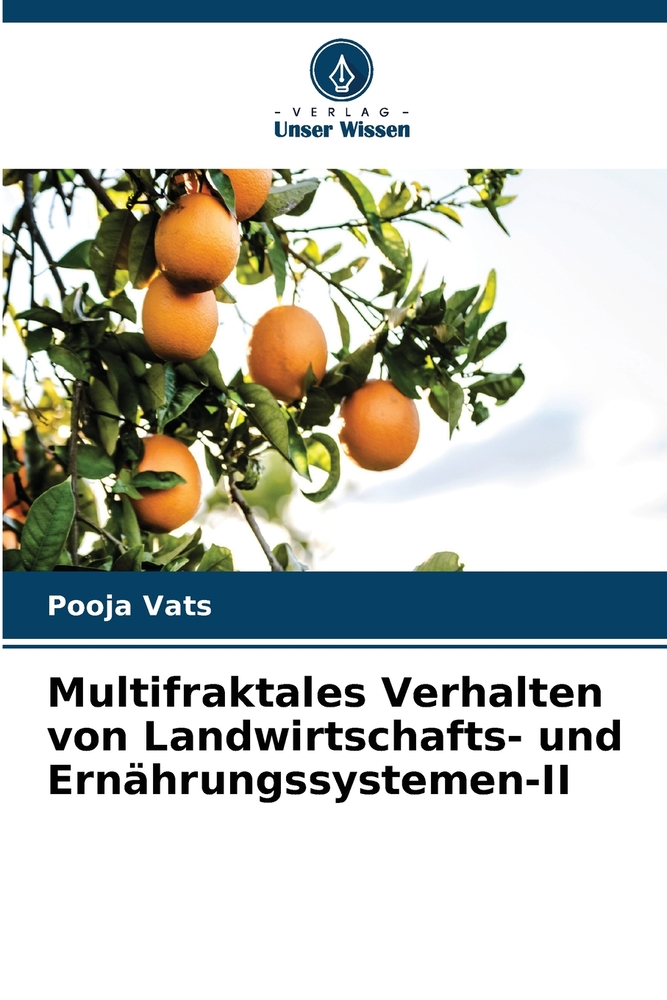 Multifraktales Verhalten von Landwirtschafts- und Ernährungssystemen-II cover