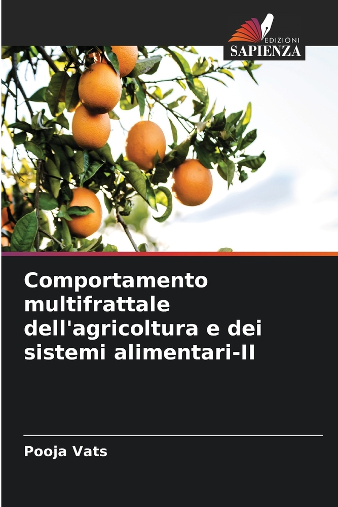Comportamento multifrattale dell'agricoltura e dei sistemi alimentari-II cover