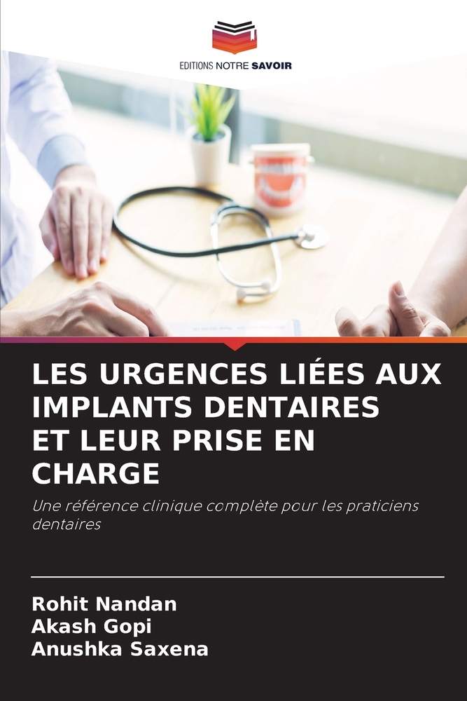 Les Urgences Liées Aux Implants Dentaires Et Leur Prise En Charge cover