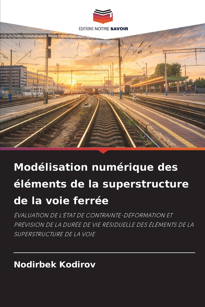 Modélisation numérique des éléments de la superstructure de la voie ferrée cover