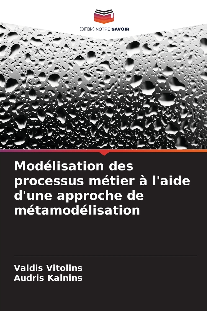 Modélisation des processus métier à l'aide d'une approche de métamodélisation cover